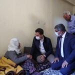 Kaymakam Yusuf Kaptanoglu Alaaddin Koyunde Hane Ziyaretlerinde Bulundu 3