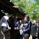 Kaymakam Yusuf Kaptanoglu Alaaddin Koyunde Hane Ziyaretlerinde Bulundu 4