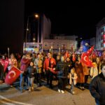 Cumhuriyet Coskusu Fener Alayiyla Ezine Sokaklarinda 3